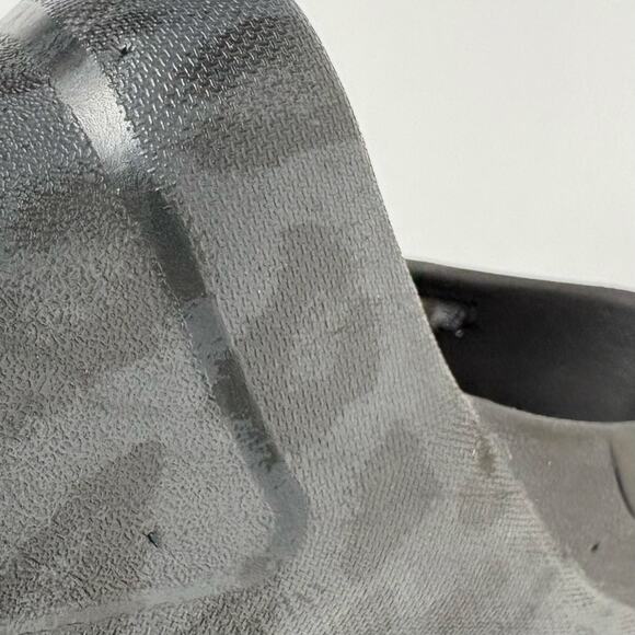 Crocs At Work Neria Pro II Slip Resistant Rubber Clogs Black Leopard Print 7 - Picture 15 of 15